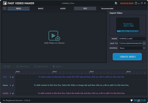 Fast Video Maker破解版