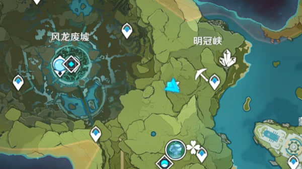 原神命官峡的藏宝在哪里？分享明关峡藏宝的位置