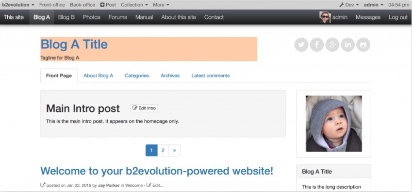 b2evolution软件截图