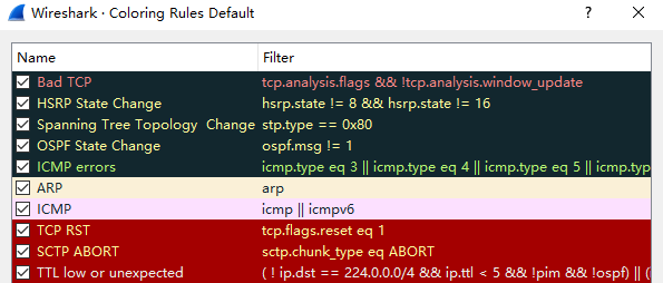 Wireshark(网络抓包工具)