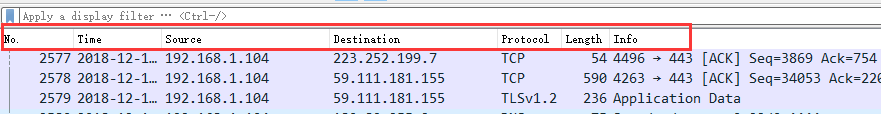 Wireshark(网络抓包工具)