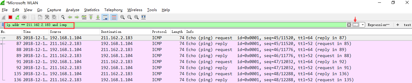 Wireshark(网络抓包工具)