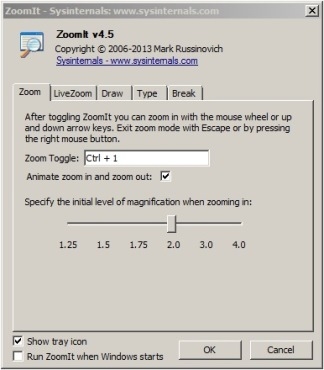 Zoom It(演示必备软件)