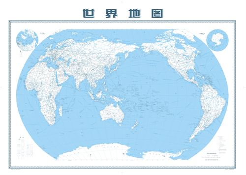 世界地图中文版 title=