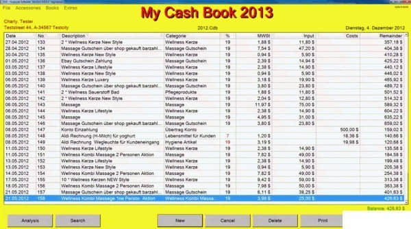 FGS CashBook(财务管理软件)