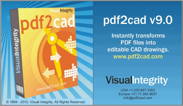 PDF文件转CAD格式工具