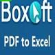Boxoft pdf to Excel